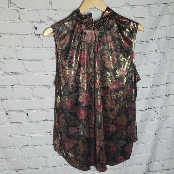 Vintage Atrium Floral Top - Picture 2 of 7
